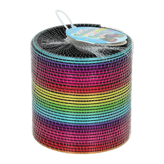 Trapveer in regenboogkleuren - 10cm