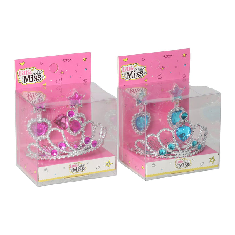 Load image into Gallery viewer, Prinsessen accessoireset tiara en oorbellen
