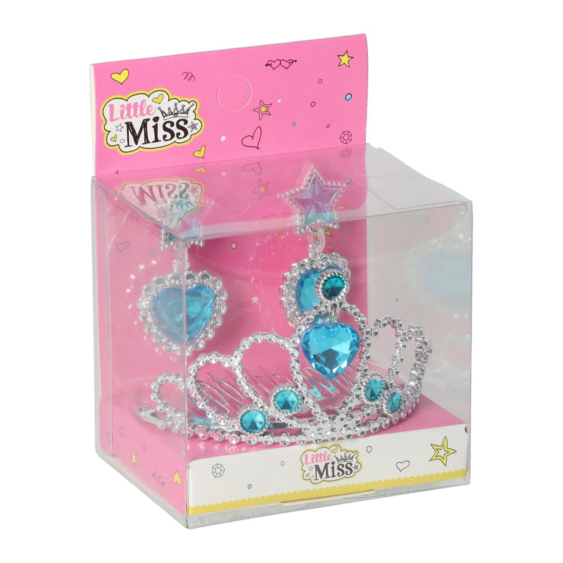 Load image into Gallery viewer, Prinsessen accessoireset tiara en oorbellen
