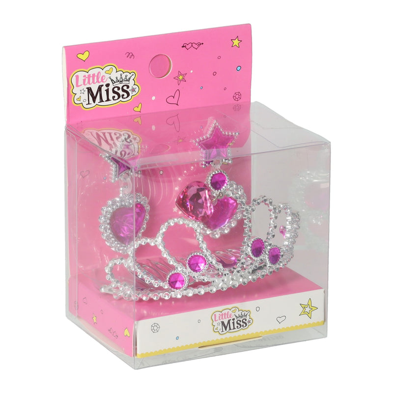 Load image into Gallery viewer, Prinsessen accessoireset tiara en oorbellen
