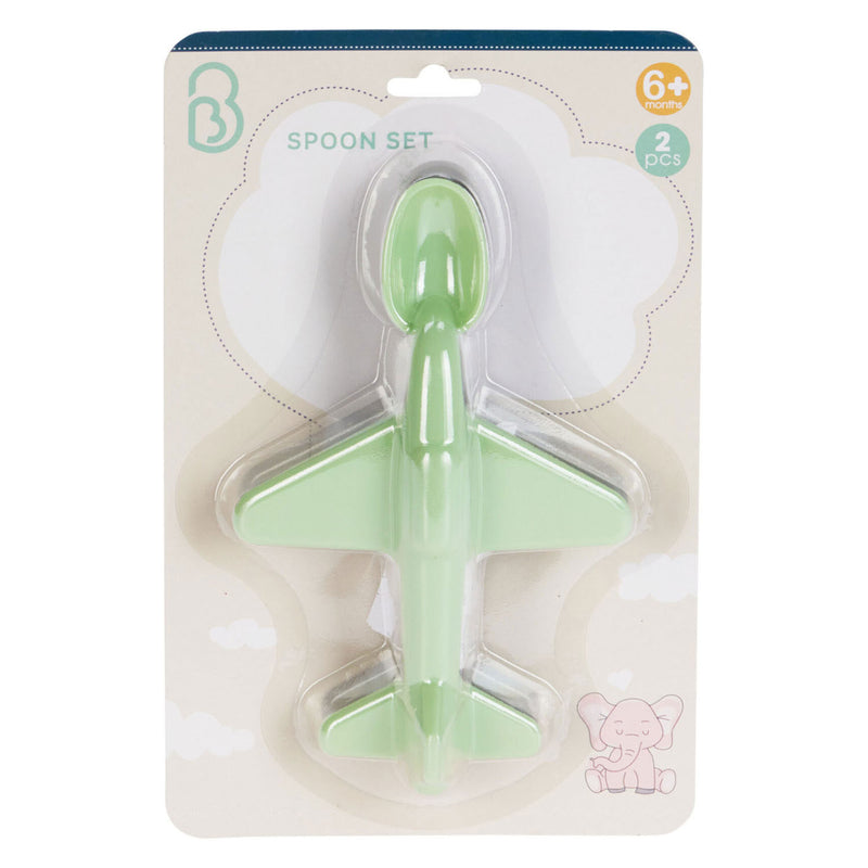 Load image into Gallery viewer, Baby lepel set vliegtuig - 2st.
