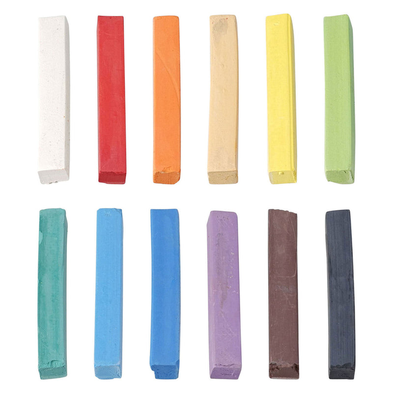 Load image into Gallery viewer, Set pastelkrijt 6,5cm - 12st.
