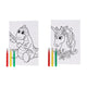 Set canvaspanelen 9,5x15cm - 2st.
