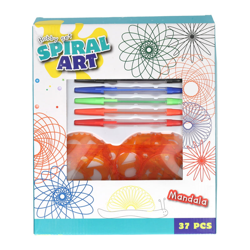 Load image into Gallery viewer, Complete mandala spiralen hobbyset - 37dlg.
