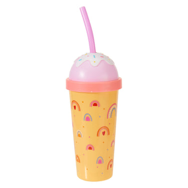 Drinkbeker met rietje