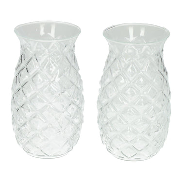 Set drinkglasen in ananasvorm 525ml - 2st.