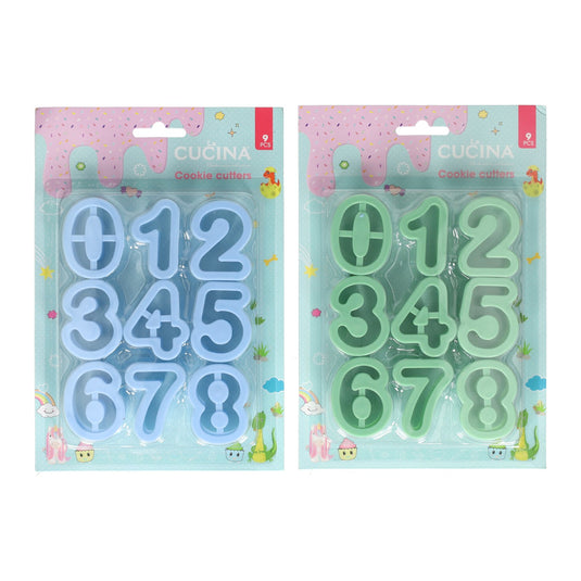 Set uitsteekvormen cijfers - 9st.