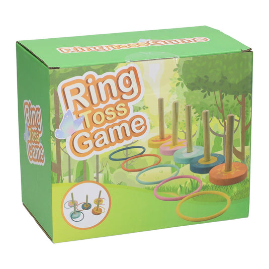 Houten ringwerpsel - 10dlg.