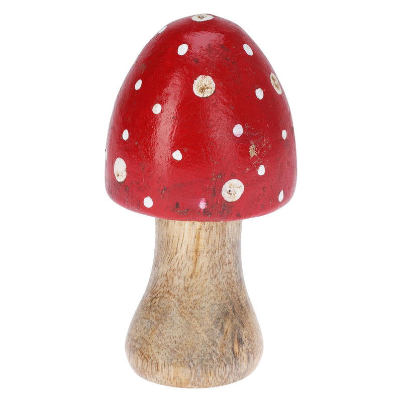 Load image into Gallery viewer, Houten paddenstoel van mangohout - 7x10cm

