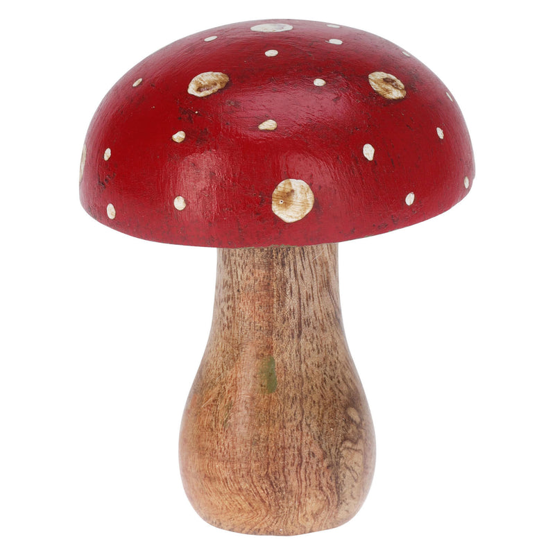 Load image into Gallery viewer, Houten paddenstoel van mangohout - 7x10cm
