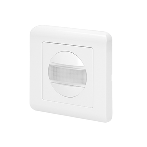 Orno pir bewegingsmelder inbouw - bewegingssensor met 160 ° detectie - bewegingsdetector voor wand inbouw - ip20 - tweedraads - 60mm inbouw - wit
