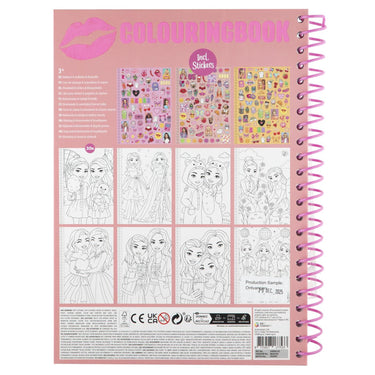 Besties kleurboek neon a4 30 vel