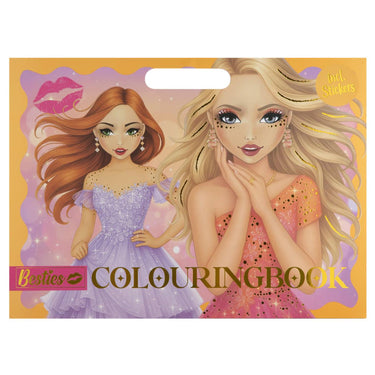 Besties kleurboek gala neon 26x35.5cm 25 vel
