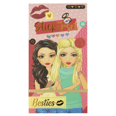 Besties grafix luxe sticker boek 23x12cm 20 pagina's