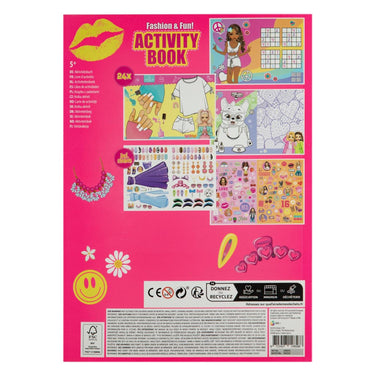 Besties fashion fun activity book + stickers