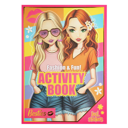 Besties fashion fun activity book