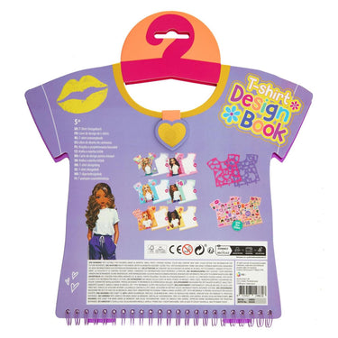 Besties t-shirt design book 20 vel + stickers