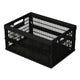 Curver shopbox 34l zwart | 2 stuks