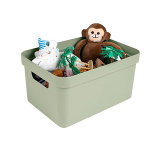 Load image into Gallery viewer, Sunware sigma home opbergbox 13l - 35x24.6x18.3 cm - groen
