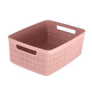 Load image into Gallery viewer, Curver jute opbergmand s 5l rose dawn | 3 stuks
