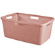 Curver jute wasmand 46l - rose