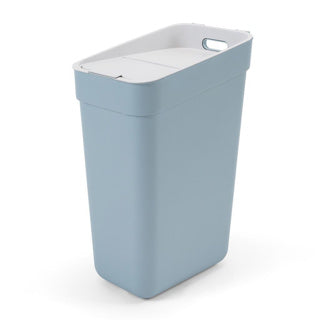 Curver ready to collect prullenbak - 30 liter - blauw lichtgrijs