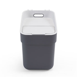 Curver ready to collect prullenbak - 20 liter - donkergrijs lichtgrijs