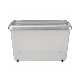Iris opbergbox - 50 liter - wieltjes