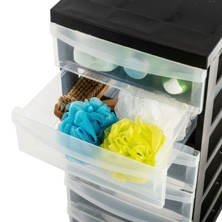 Load image into Gallery viewer, Iris ladekast 6x7.5l 39x29x61.7 cm met wieltjes
