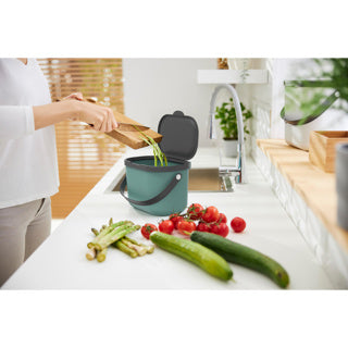 Load image into Gallery viewer, Rotho albula bio afvalbakje 3.2l groen
