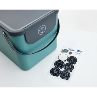 Rotho albula afvalscheiders - bpa vrij - 40l - zwart