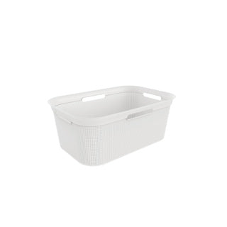 Load image into Gallery viewer, Rotho flexibele wasmand brisen 41 l wit
