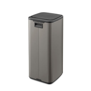 Brabantia bo touch bin prullenbak - 30 liter - platinum
