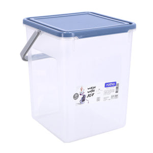 Rotho waspoederbox 9l horizon blauw transparant