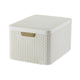 Curver style opbergmand met deksel 30l wit