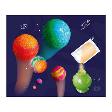 Kosmos stuiterende planeten maken