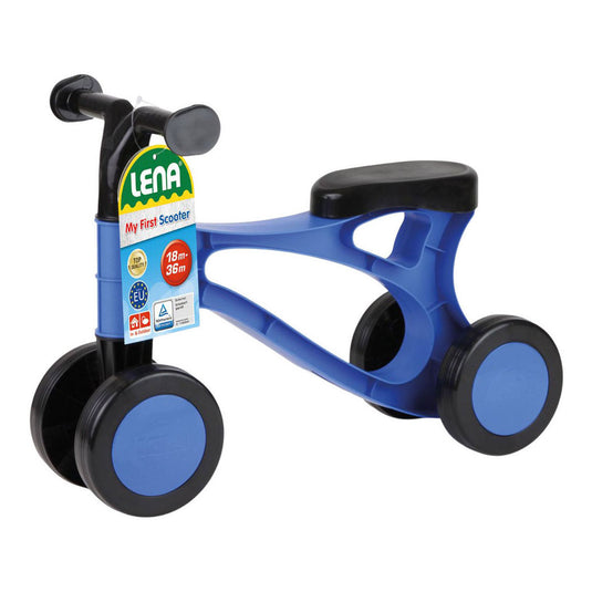 Lena loopfiets blauw zwart