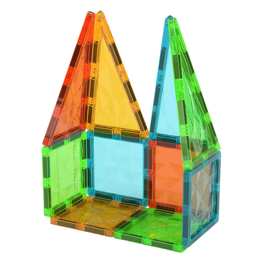 Geomag magnetisch speelgoed magnetic tiles gems 16 bouwset.