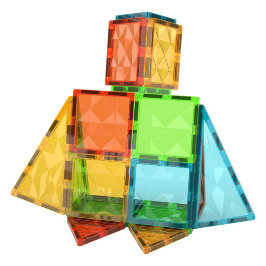 Geomag magnetisch speelgoed magnetic tiles gems 16 bouwset.