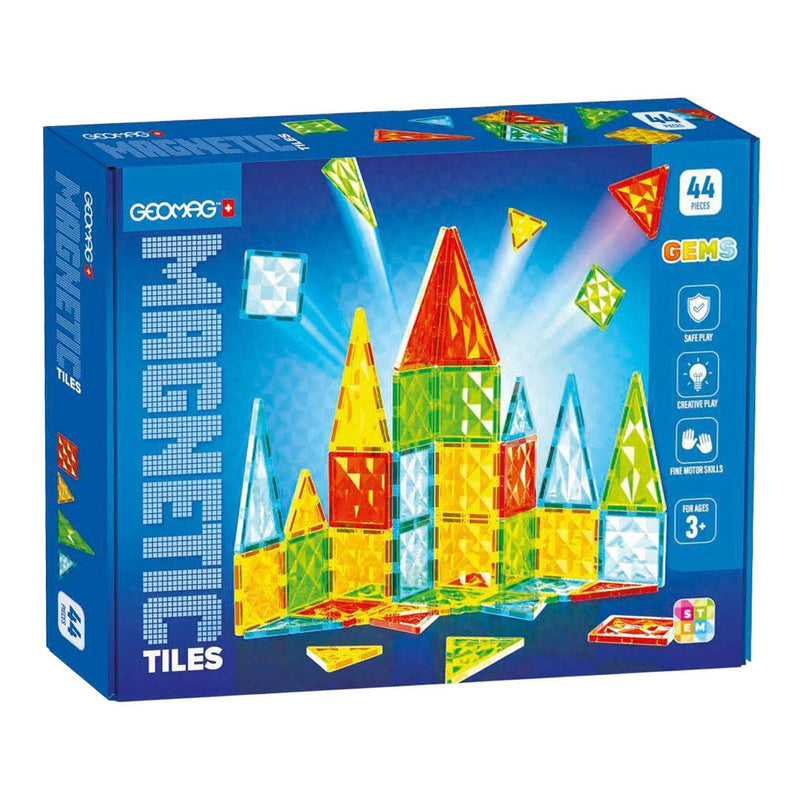 Load image into Gallery viewer, Geomag magnetische tegels edelstenen set - 44dlg.
