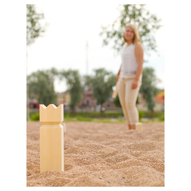 Load image into Gallery viewer, Tactic kubb – vang- en werpspel – origineel zweeds werpspel in handige draagbare doos – duurzaam grenenhout

