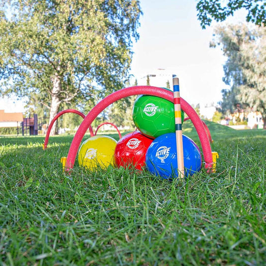 Tactic voetbal croquet set