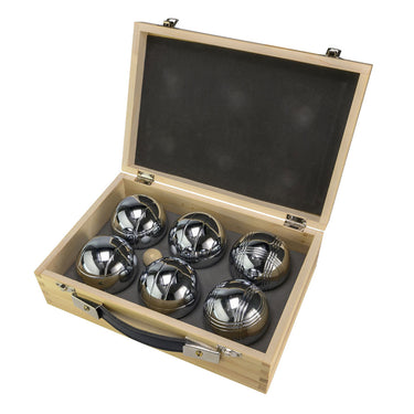 Tactic luxe jeu de boules set in houten kist