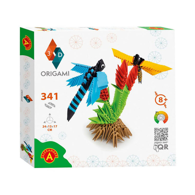 Load image into Gallery viewer, Selecta ORIGAMI 3D Libellen, 341dlg.
