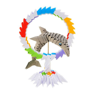 Selecta origami 3d - dolfijn, 343dlg.