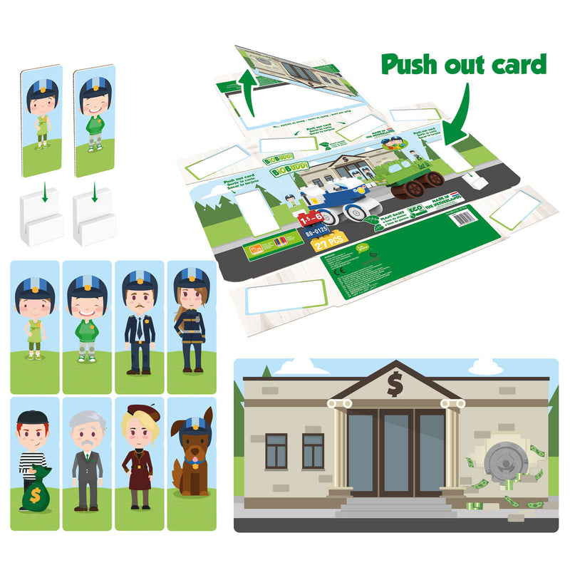 Load image into Gallery viewer, Biobuddi bouwset bank. 27dlg.
