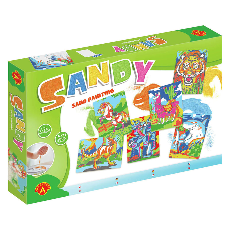 Load image into Gallery viewer, Selecta zandkunst knutselen mega pack (66 zakjes knutselzand)
