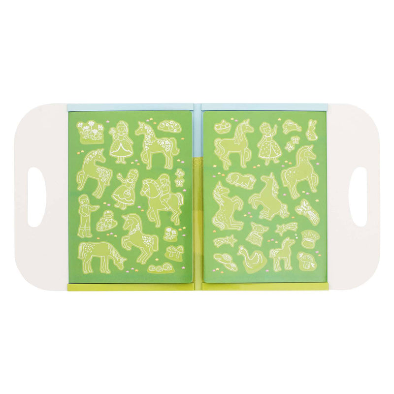 Load image into Gallery viewer, Selecta magna carry - eenhoorn koninkrijk magneetboek
