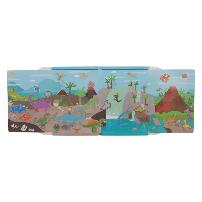 Load image into Gallery viewer, Selecta magna carry - dinosaurus magneetboek
