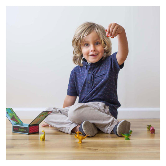 Selecta stam van dinosaurussen figuren speelset